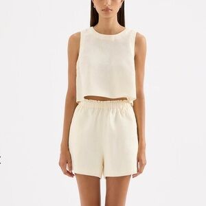 Nude Lucy Sian linen top